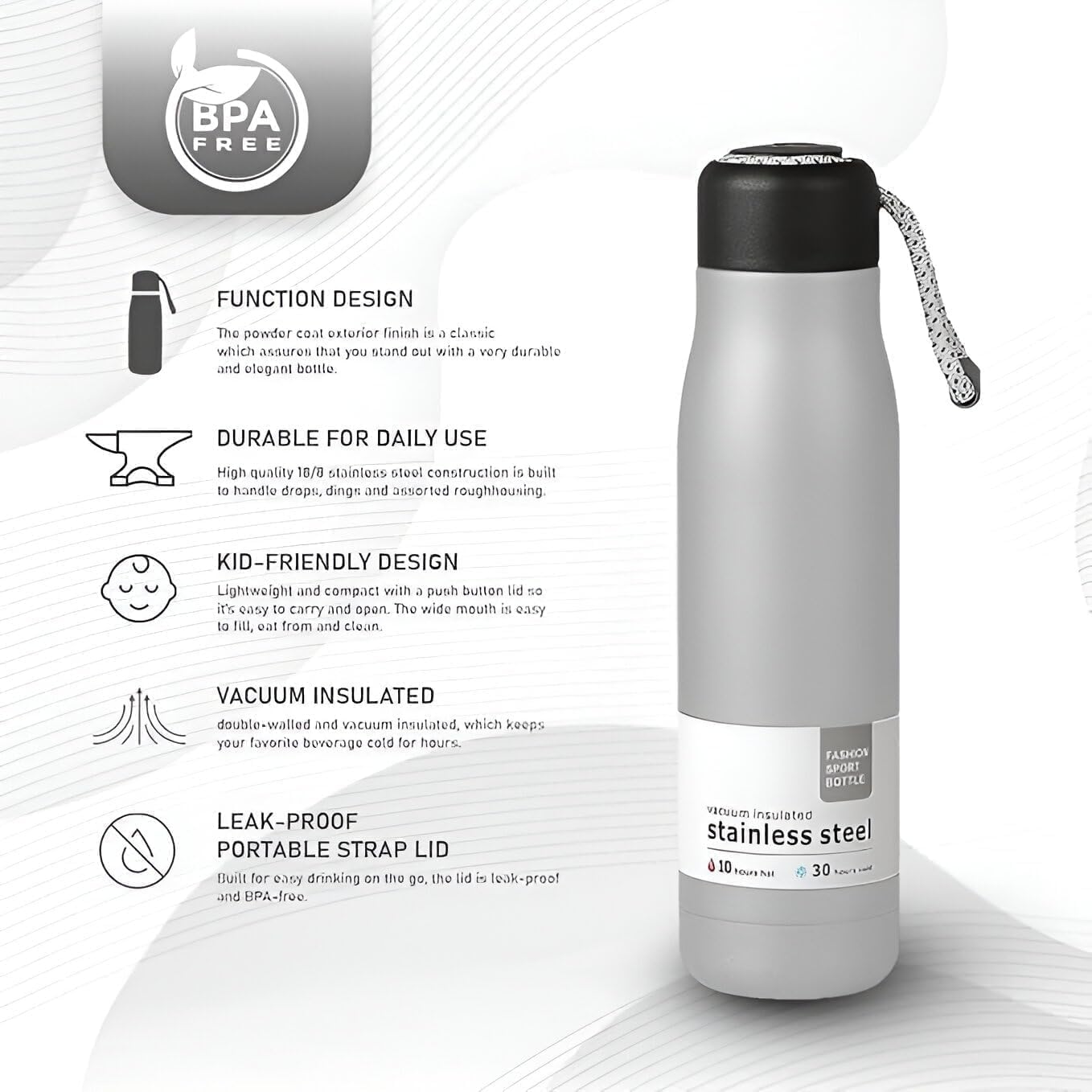 Rassi Stainless Steel Bottle