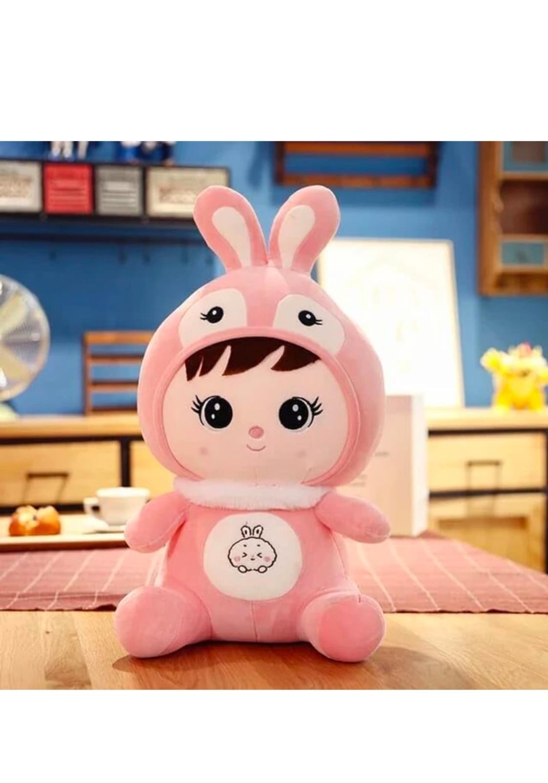 Soft Plush Doll Toy with Rabbit Ear