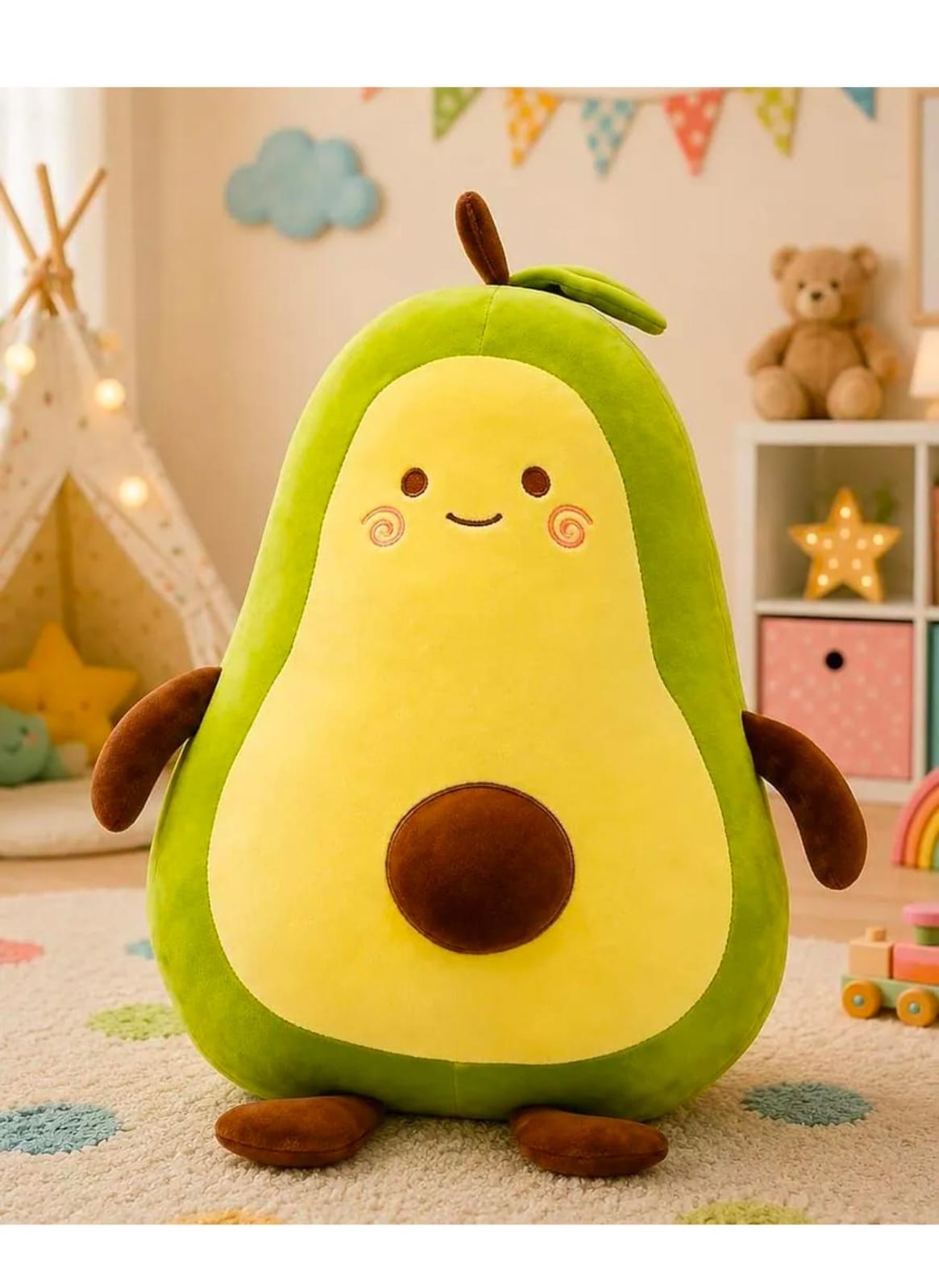 Avocado Plush Soft Toy