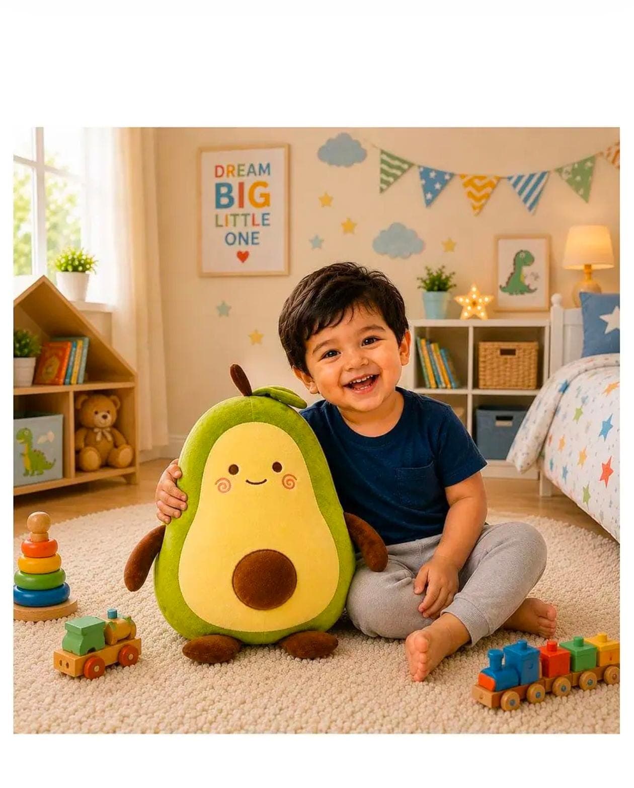 Avocado Plush Soft Toy