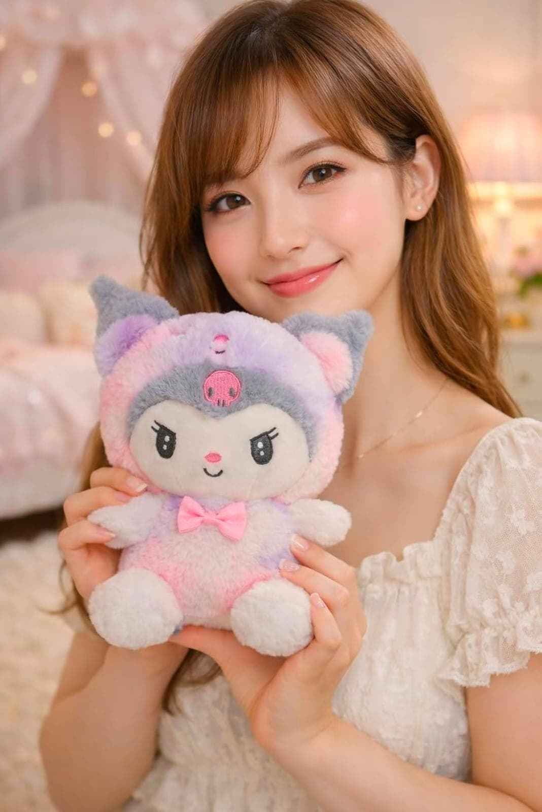 Kurromi Melody Plush Toy