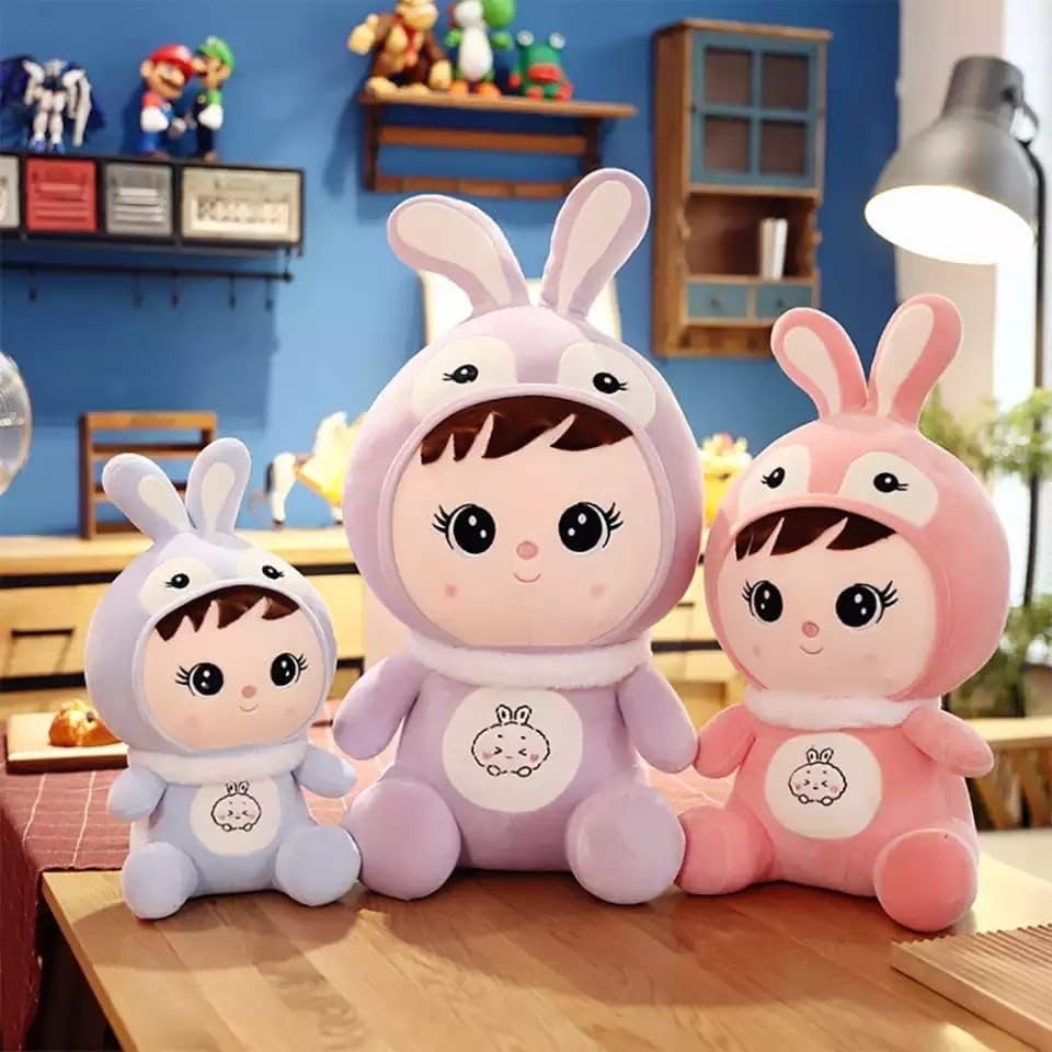 Soft Plush Doll Toy with Rabbit Ear